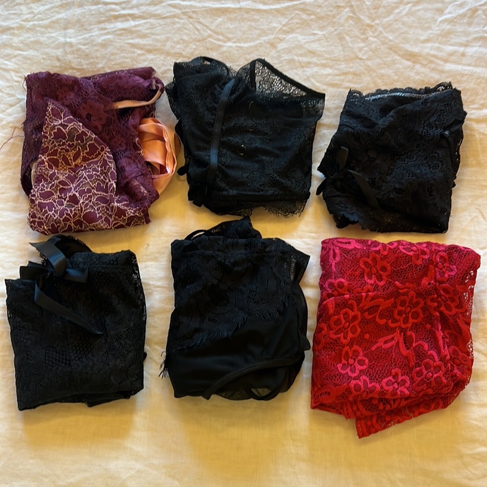 Victorias Secret Lace Teddy Bodysuit Bundle 6!